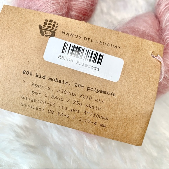 Manos Del Uruguay CABRITO Lace Kid Mohair 2 New Skeins - Picture 4 of 8